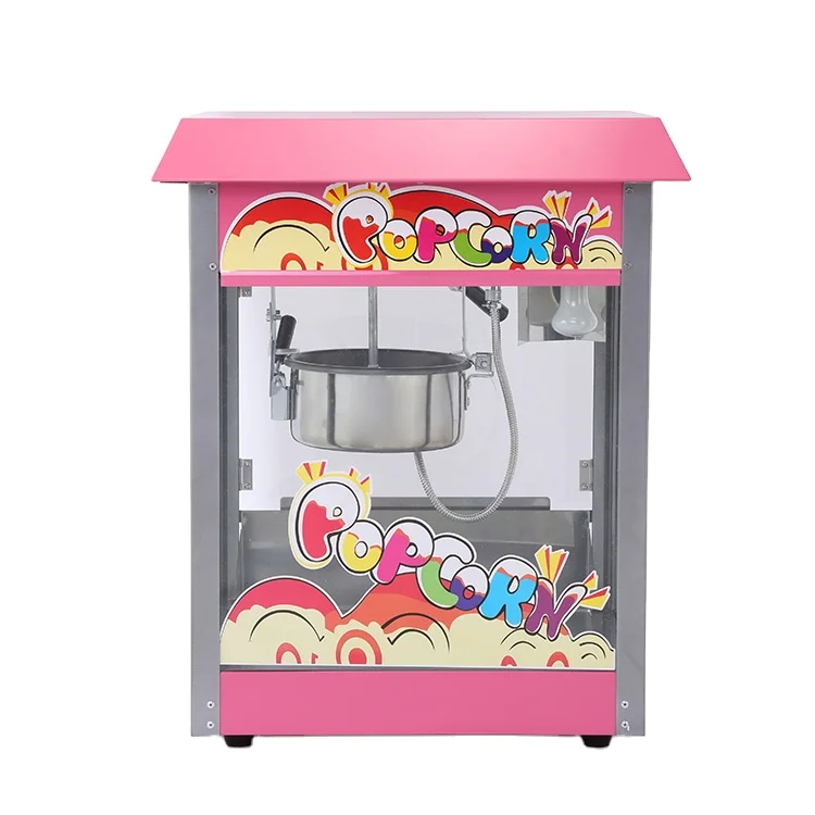 Easy operate electric popping corn making machine commercial popcorn machine