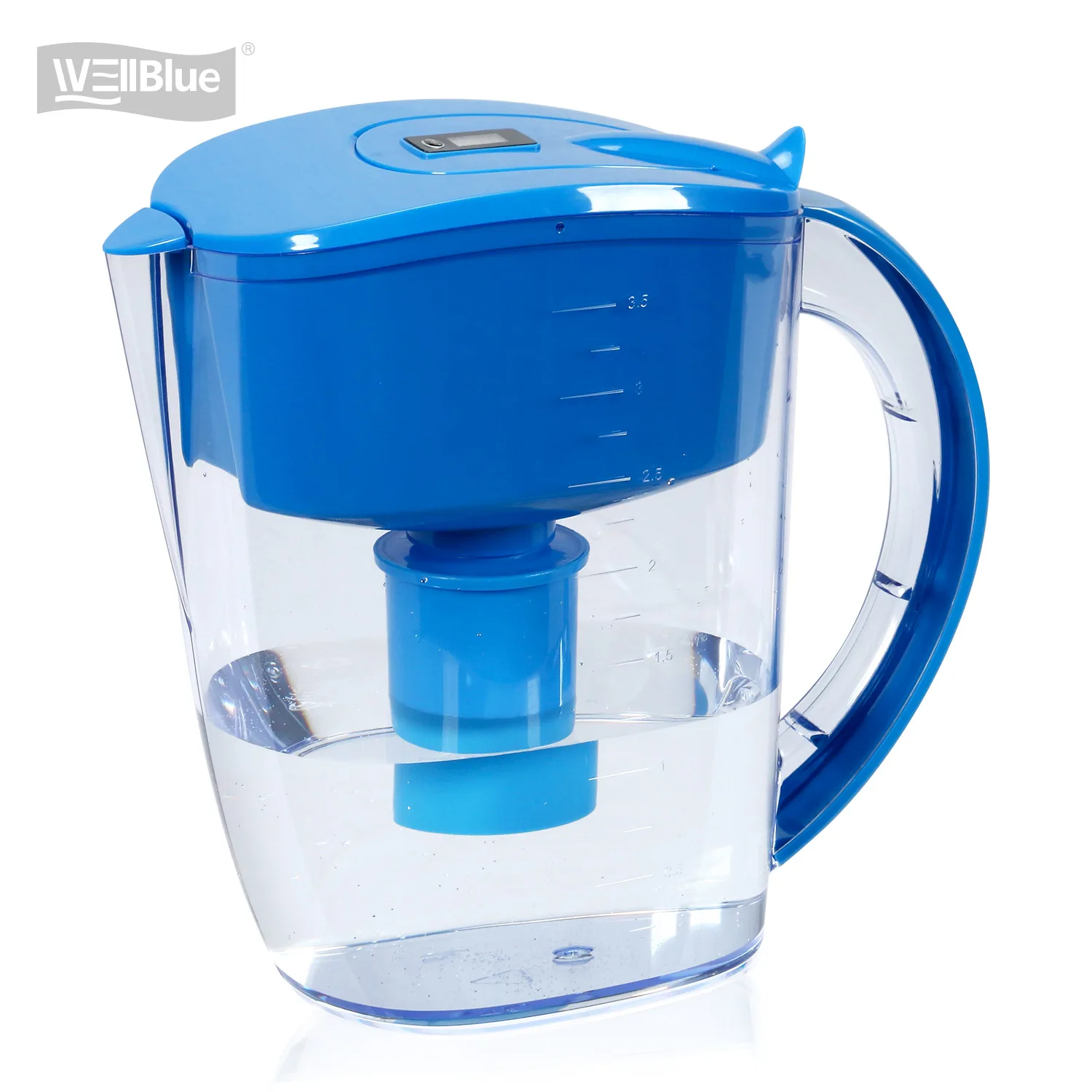 2024 High quality cheap best water purifier for home  Alkaline water filter pitcher  filter jug portable kettle travel