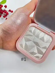 Wholesale Makeup Pressed Powder shimmer highlighter palette Face Beauty Highlight 8 colors private label highlighter makeup