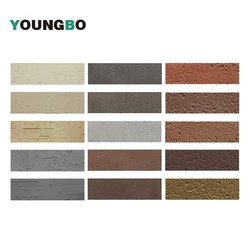 Flexible Clay Materials fireproof decoration Nature exterior wall tile soft stone
