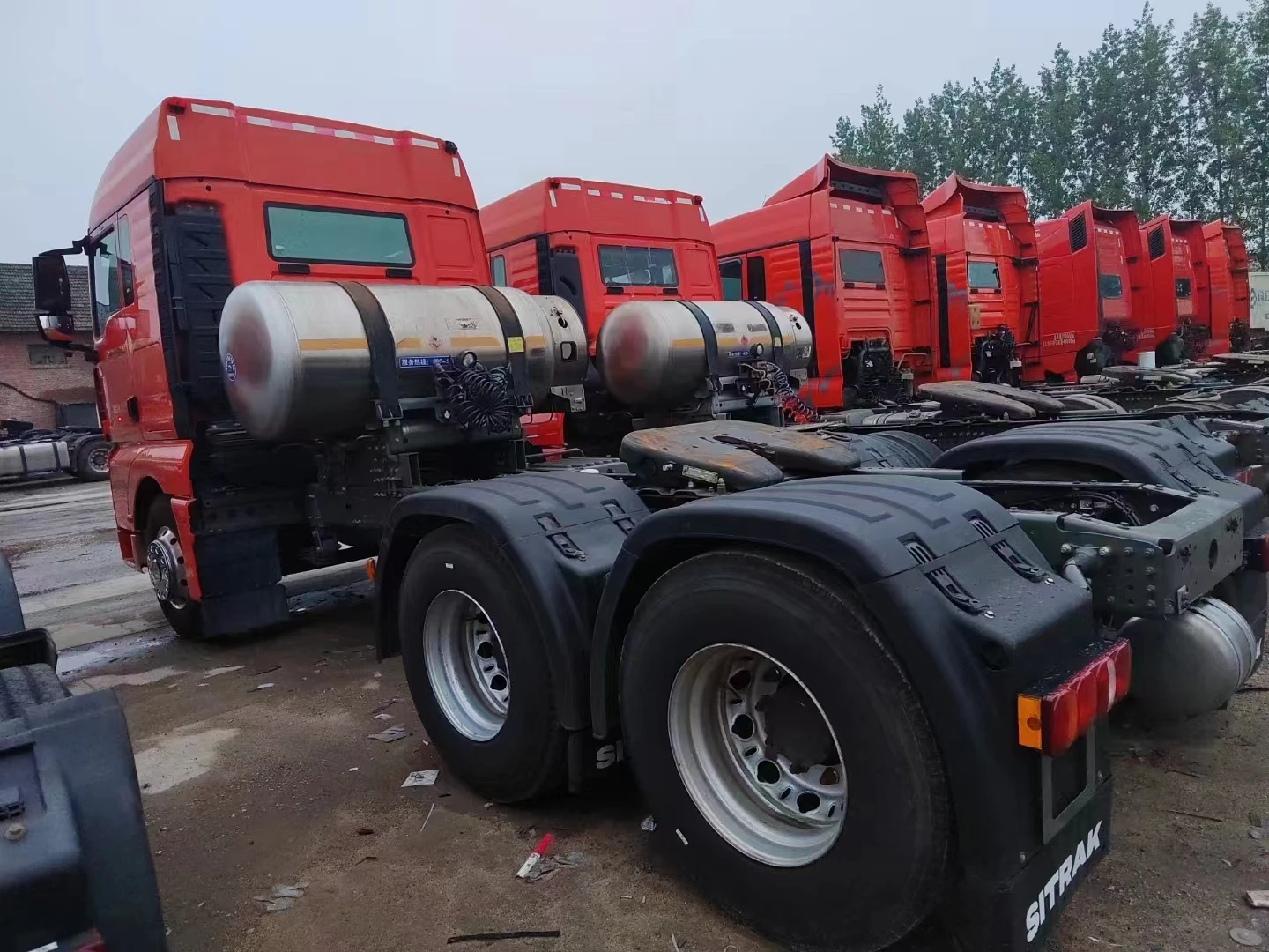 Sinotruk SITRAK СПГ трактор с природным газом для продажи