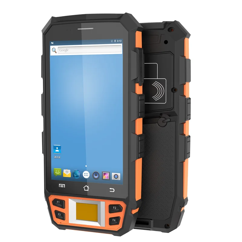  Android ручной сканер штрих-кодов считыватель qr-кода pda устройство 1d и 2d с HF