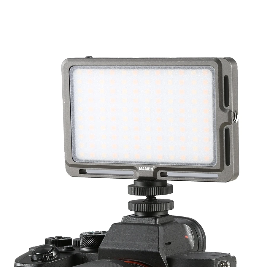 Professional Dual Color 3000K-6500K Mini Video LED Panel Light Portable Flood Light Studio Shooting Light