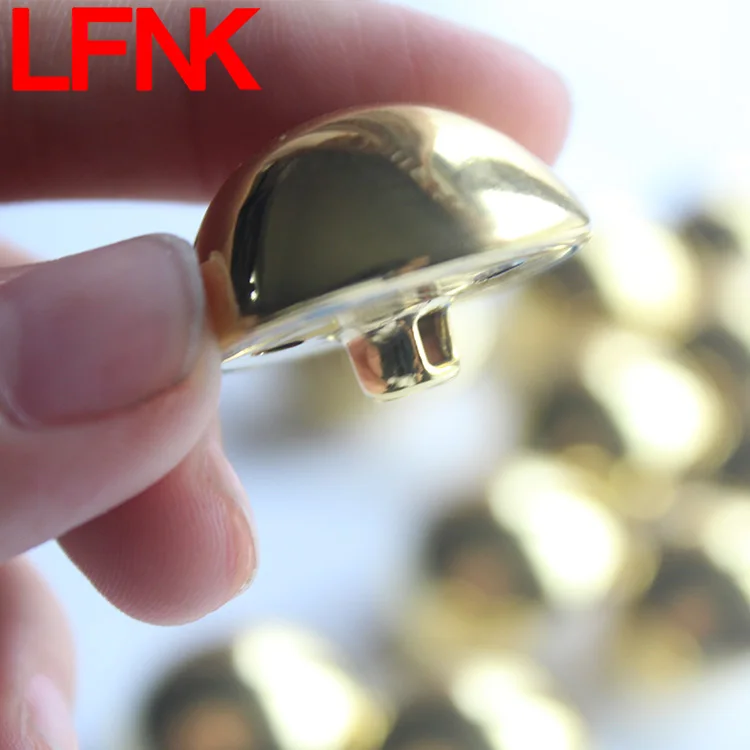 Оптовая продажа, высококачественные аксессуары для одежды, винтажные металлические модные пуговицы для пальто, куртки, мужские пуговицы для костюма, медь