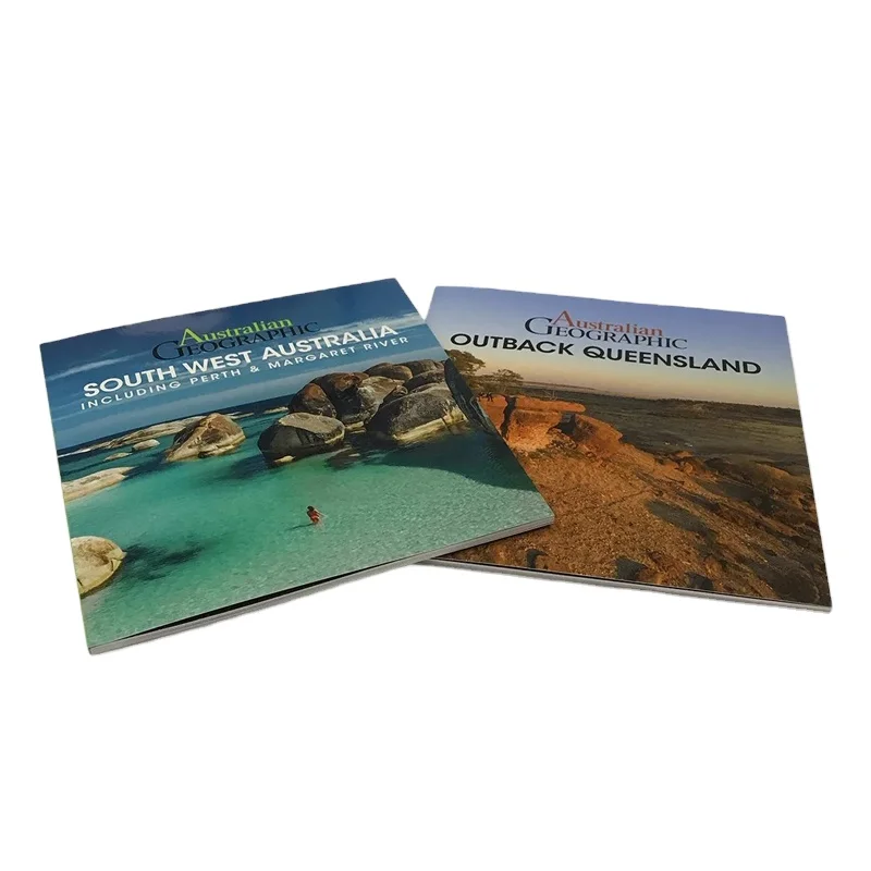 High quality full color printing advertising fashion design magazine