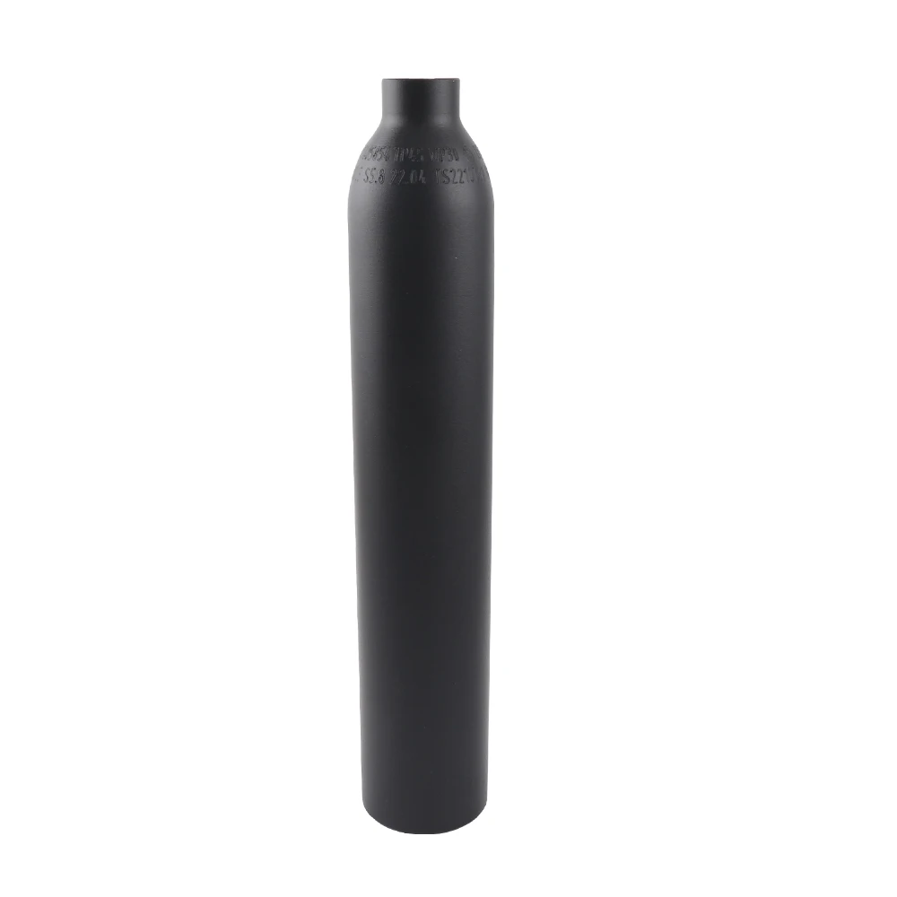 0.5L 300 Bar High Pressure Aluminum Empty Gas Cylinder HPA Paintball Tank Oxygen co2 Tank 4500psi