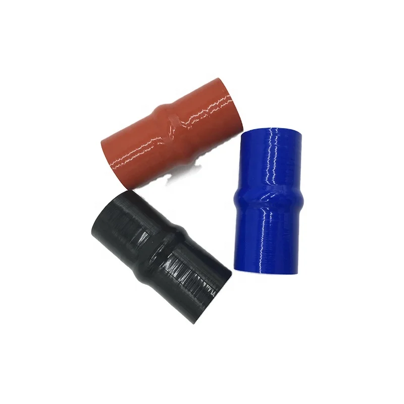 Lower price silicone hump hose for automobile engine 5 mm thick customized color and size