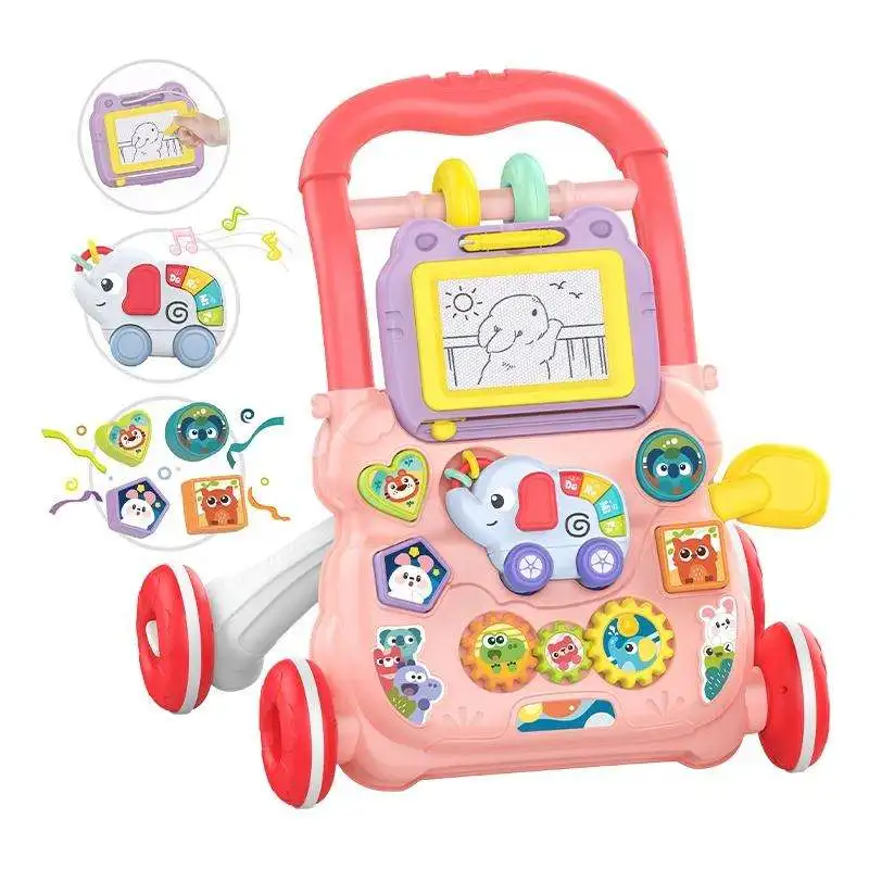 Baby Standing Toys Baby Walker Multifunction Music Baby Walker Sit to Stand Learning Walker Kids