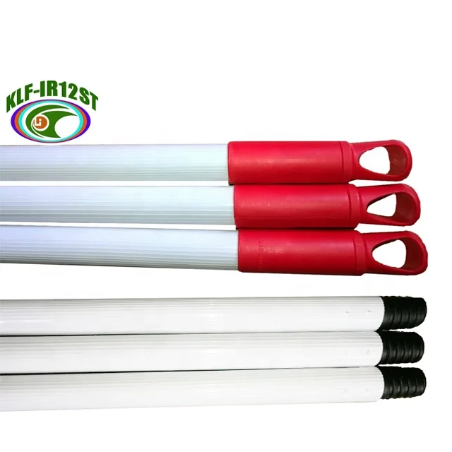 Powder pvc covered metal iron broom mop handle Italian American Greek Germany thread length 90cm~150cm thickness 0.19mm~0.6mm