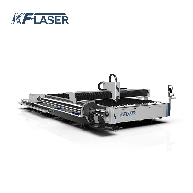 KF Laser Top 1000W Tube Cutting Plate Steel Cutting Laser Cutting Stainless Steel Laser Cutting Sheet And Tube Metal Machines