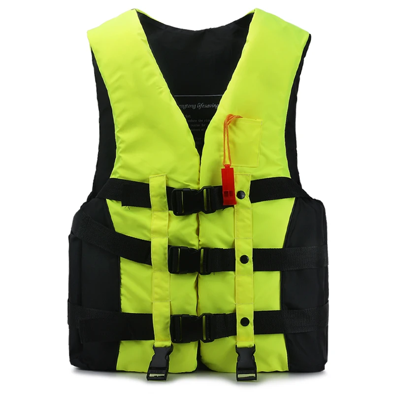 Wholesale Marine Oxford Surface Boat Safety Floating Life Jacke EPE Foam Adult Life Vest
