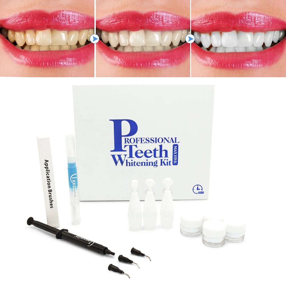 Dental Tooth Bleaching Professional Kit Dentaire Blanchiment De Dent Hydrogen Peroxyde Teeth Whitening Gel 35 In Dental Office