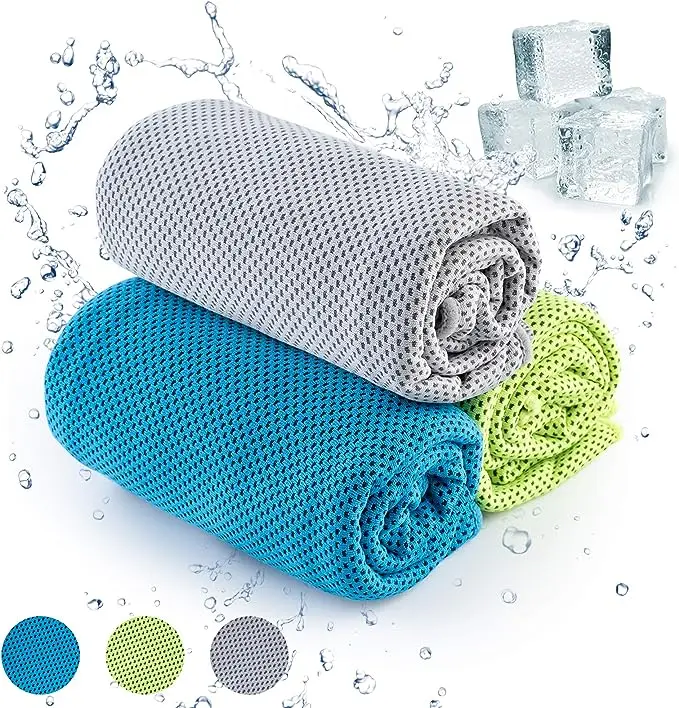 Custom Sublimation Eco Friendly Instant Cooling Refreshing Sports Quick Dry Towel Magic Ice Cool Towel