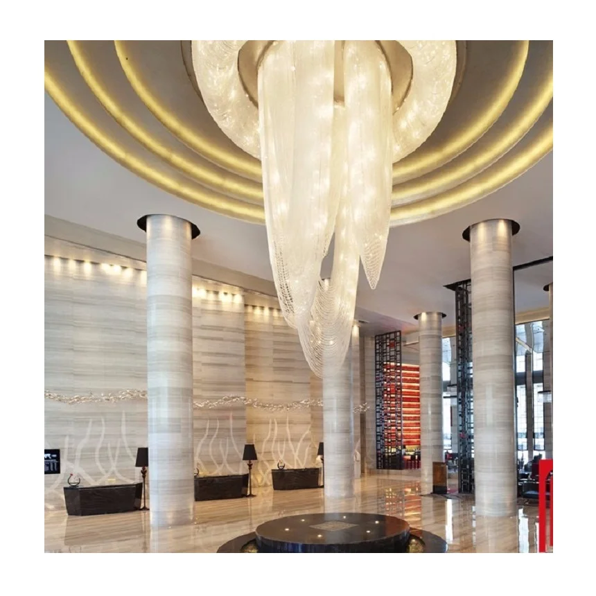 Подгонянный проект большой серый Мраморный Столб колонны дизайн декора Крытый мрамор круглая колонна облицовка