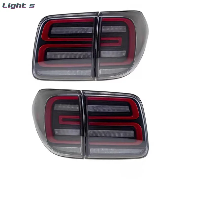 Taillights Red&Smoke Tinted Rear Lamps Assembly Wholesales 2008-UP Y62 Patrol Tail Lights