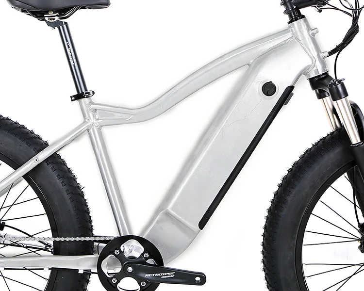 New Design full suspension electric fat tire bike 500W 750W brusshless motor bicycle hybrid electric mountain bike