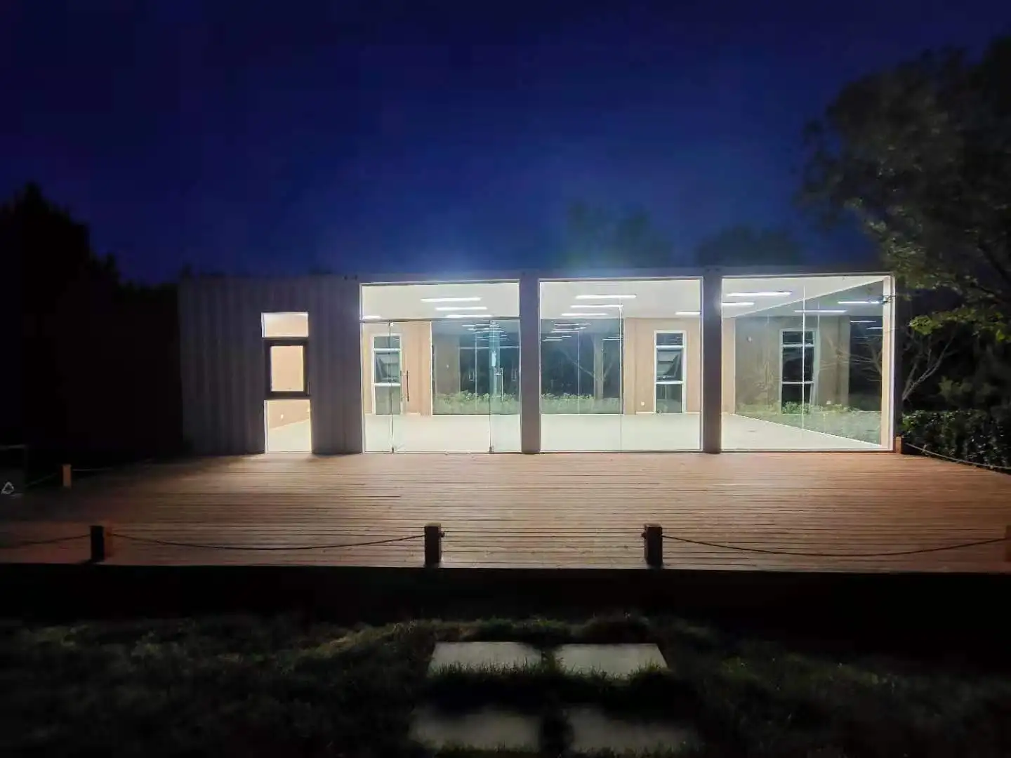 Reception Center Container Room Prefab Home Prefabricated House Modular Building Business ADU Art &Design Structured Project