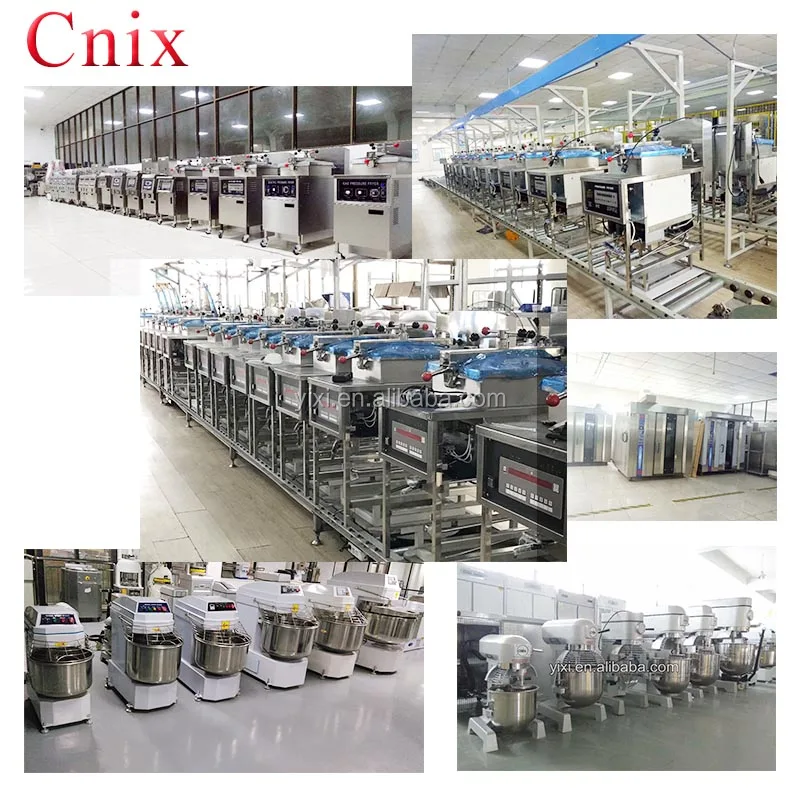 Коммерческая электрическая фритюрница с глубоким давлением CNIX PFG-800 для куриц