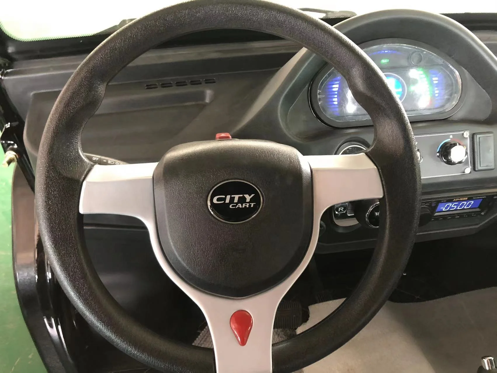 electric van cargo box golf cart van electric mini van