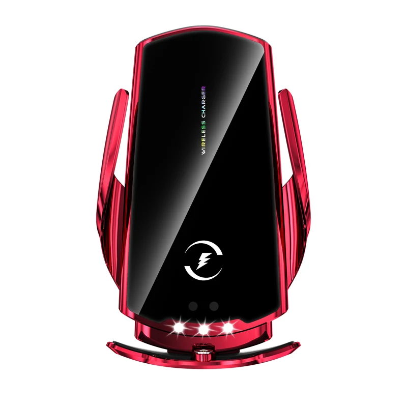 Universal P60 Smart Sensor Car Phone Holder Vent Bracket Fast Charging Wireless Charger