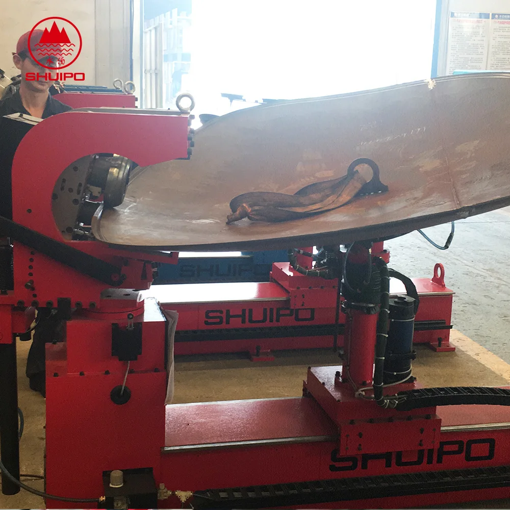 Shuipo XBJ-3000 Tank head edge bending machine Tank head flanging machine dished end flanging machine