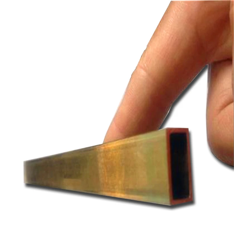 Латунная квадратная труба/форма Труба/прайс-лист на полые латунные трубы Труба цена за