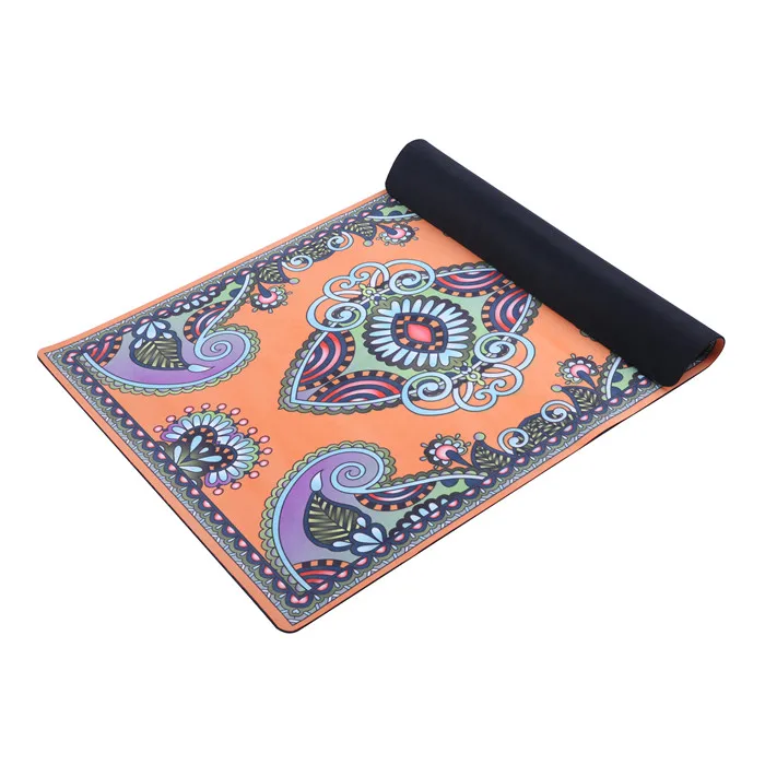 Wholesale Custom Printed 4mm Thick Anti-Slip floor mat carpet rubber door mat