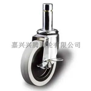 100mm TPR Swivel Caster  with 60-80Kg load capacity TUV Approved