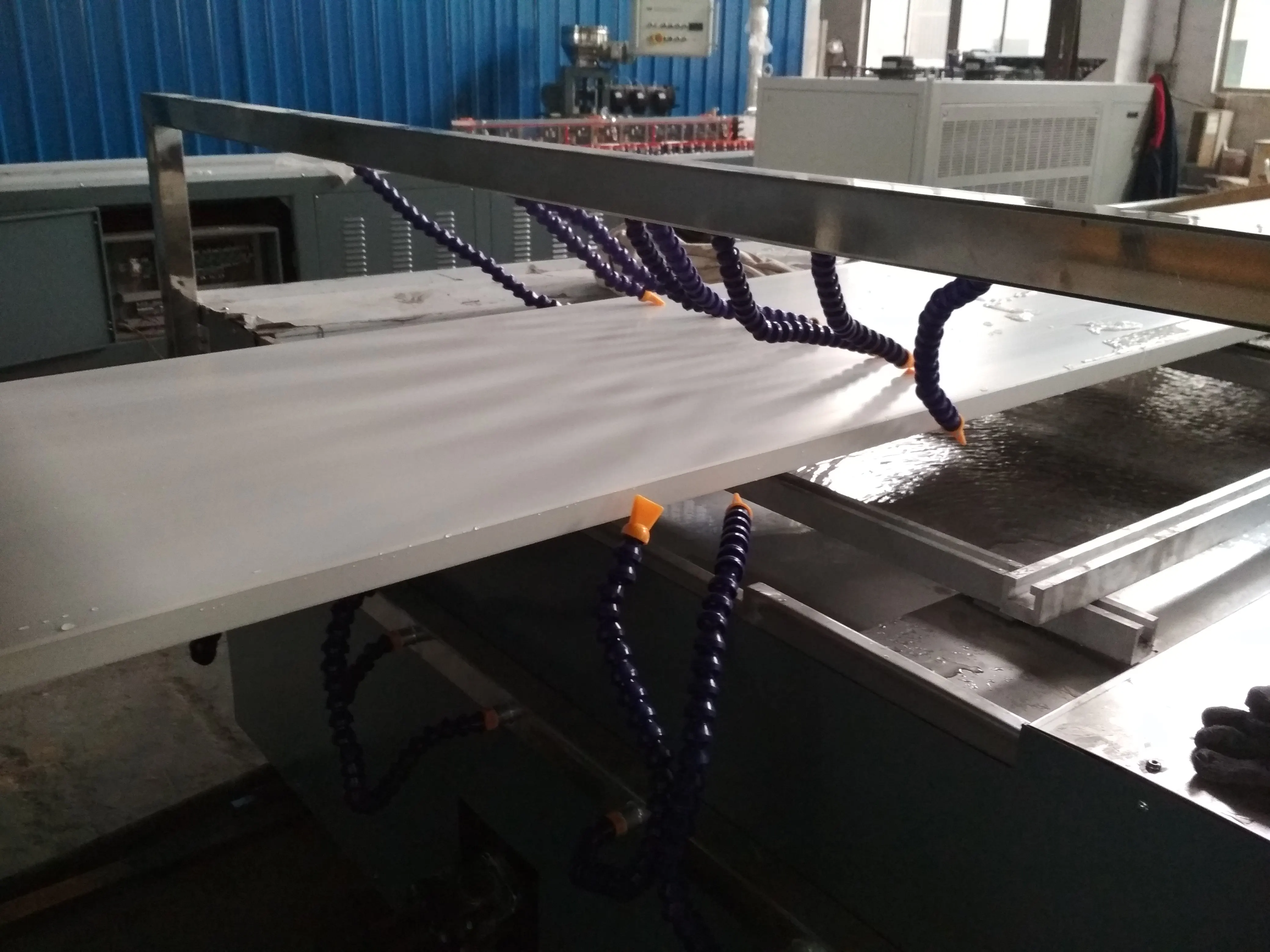 
pvc door frame production line plastic door frame making machine with price 