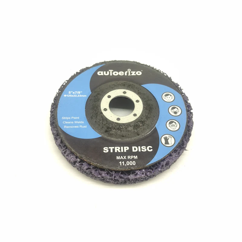 100-180MM Poly Strip Disc Abrasive Wheel Paint Rust Remover Clean strip Disc for Durable Angle Grinder Car Truck Motorcycles