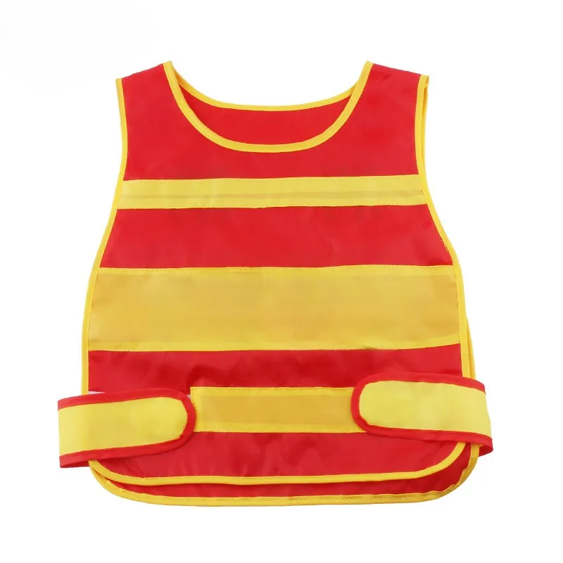 Kids Firefighter Fireman Cosplay Costume Waterproof Jacket Uniforms Clothes Role Play Toy Funny Halloween Party Game Gift
