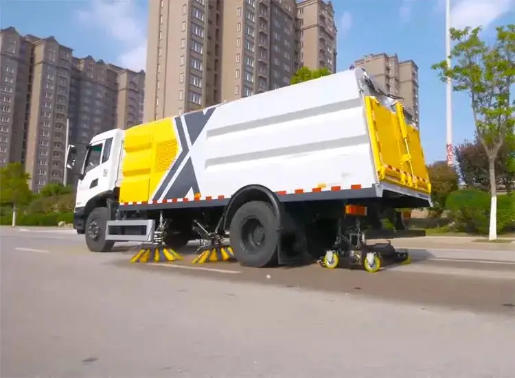 Подметальная машина с высокой производительностью XZJ5071TSLQ5 шириной подметания 3