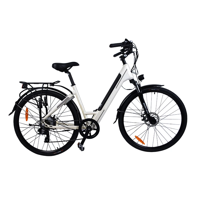 Hot Sale Factory Price 6 Speed Lithium Battery Adult Moped Electric City Bike