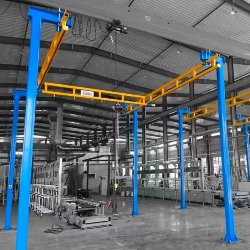 2 Ton Light Crane KBK Suspend Rail Flexible Crane System