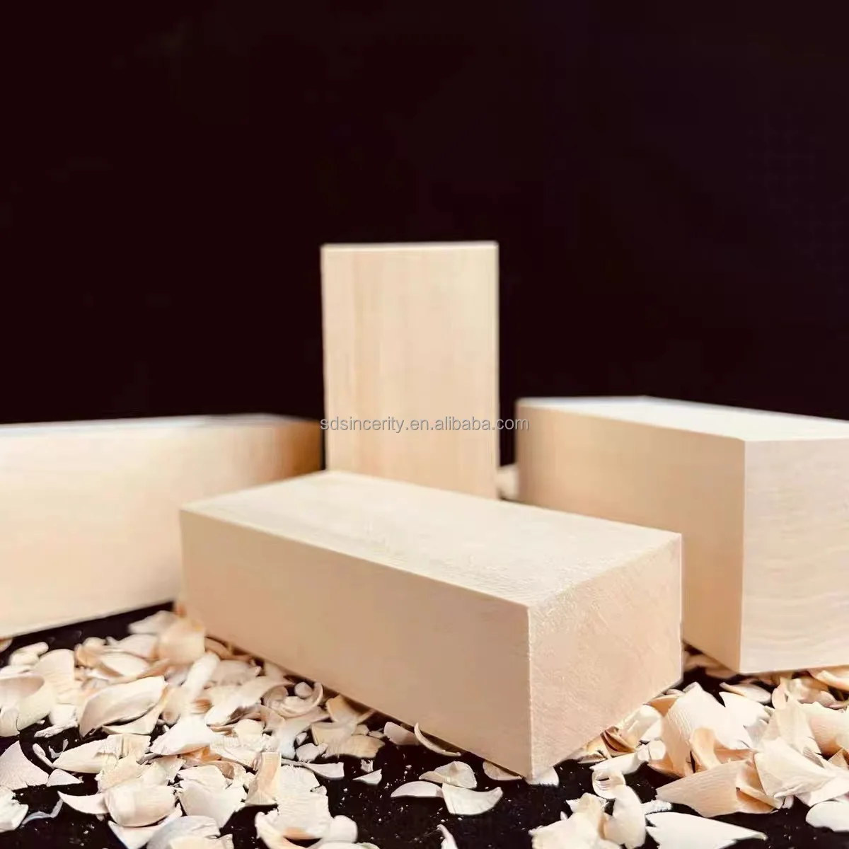 Незаконченный блок для резьбы по дереву 2x2x5 сушки печи отбеливающая пробка мастерских