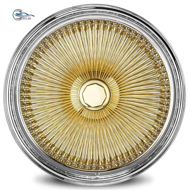 Spoke Floating Center Wheel Rim OEM Passenger Car Steel Customized Kelun Brand Straight Chrome 18 20 22 24 26 Inches 4 Pieces