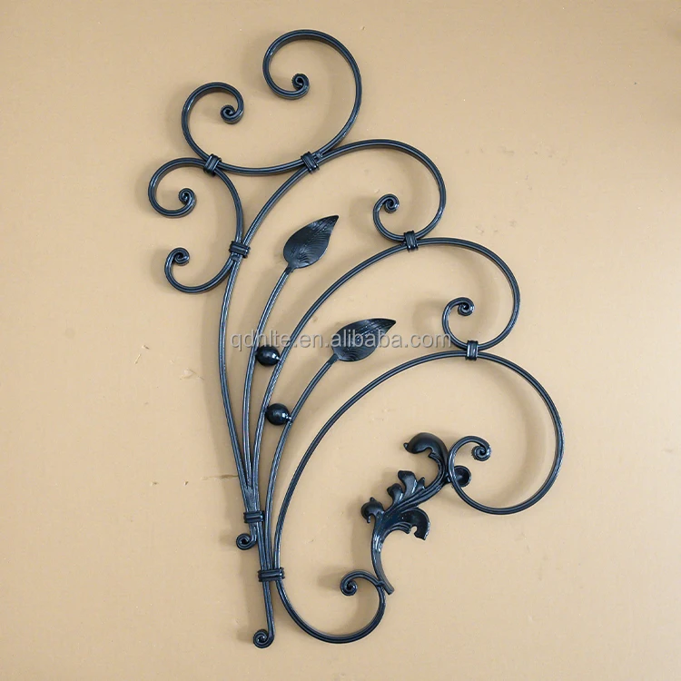 China Factory Fence Gate Accessories Decorative Wrought Iron Rosettes for Gate