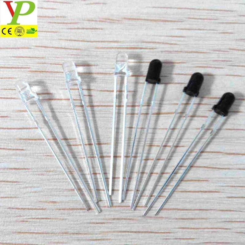 Smart Electronics 3mm 5mm photodiode photosensitive receiver diode photosensors