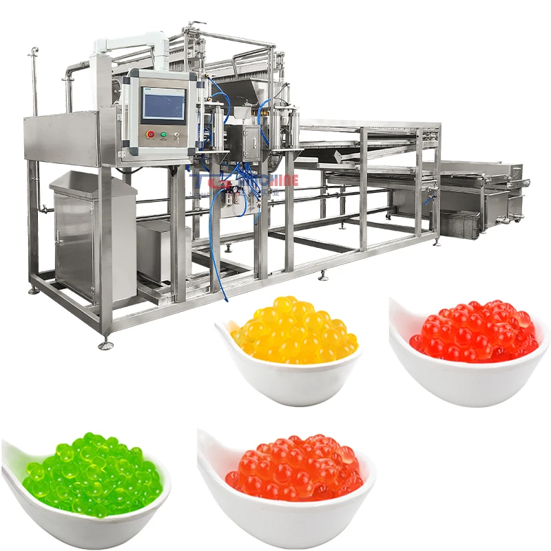 Cheap milk tea pearl ball agar ball maker processing equipment popping boba making machine