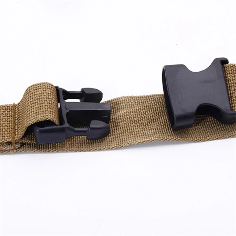Multipurpose Molle 3 Point Tactical Lanyard Sling Quick Release Control Camera Shoulder Rope Gun Strap