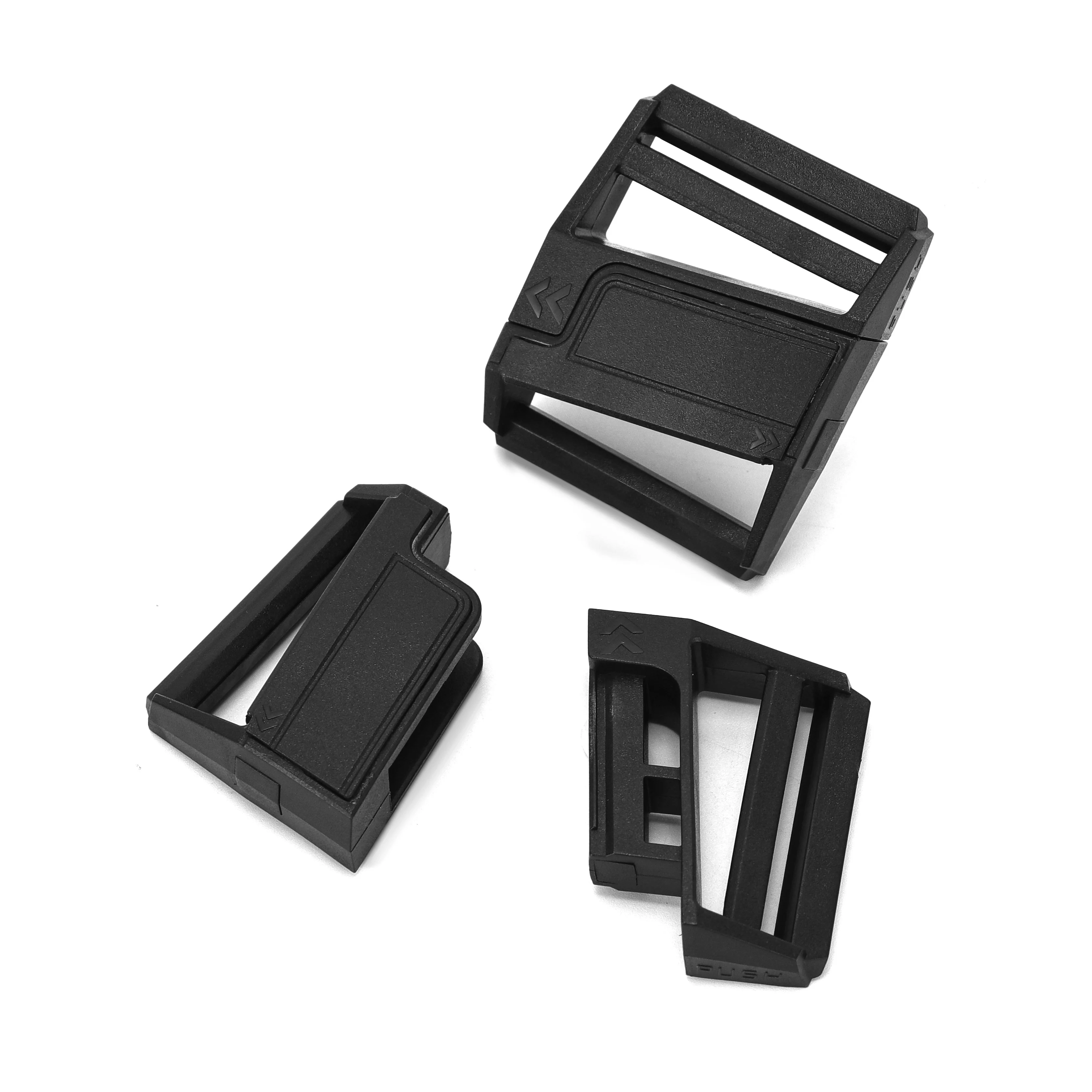 Bag Clip Slider 40mm Magnetic Connector Fastener Strap Buckle Belt Plastic Camping Tactical Buckle