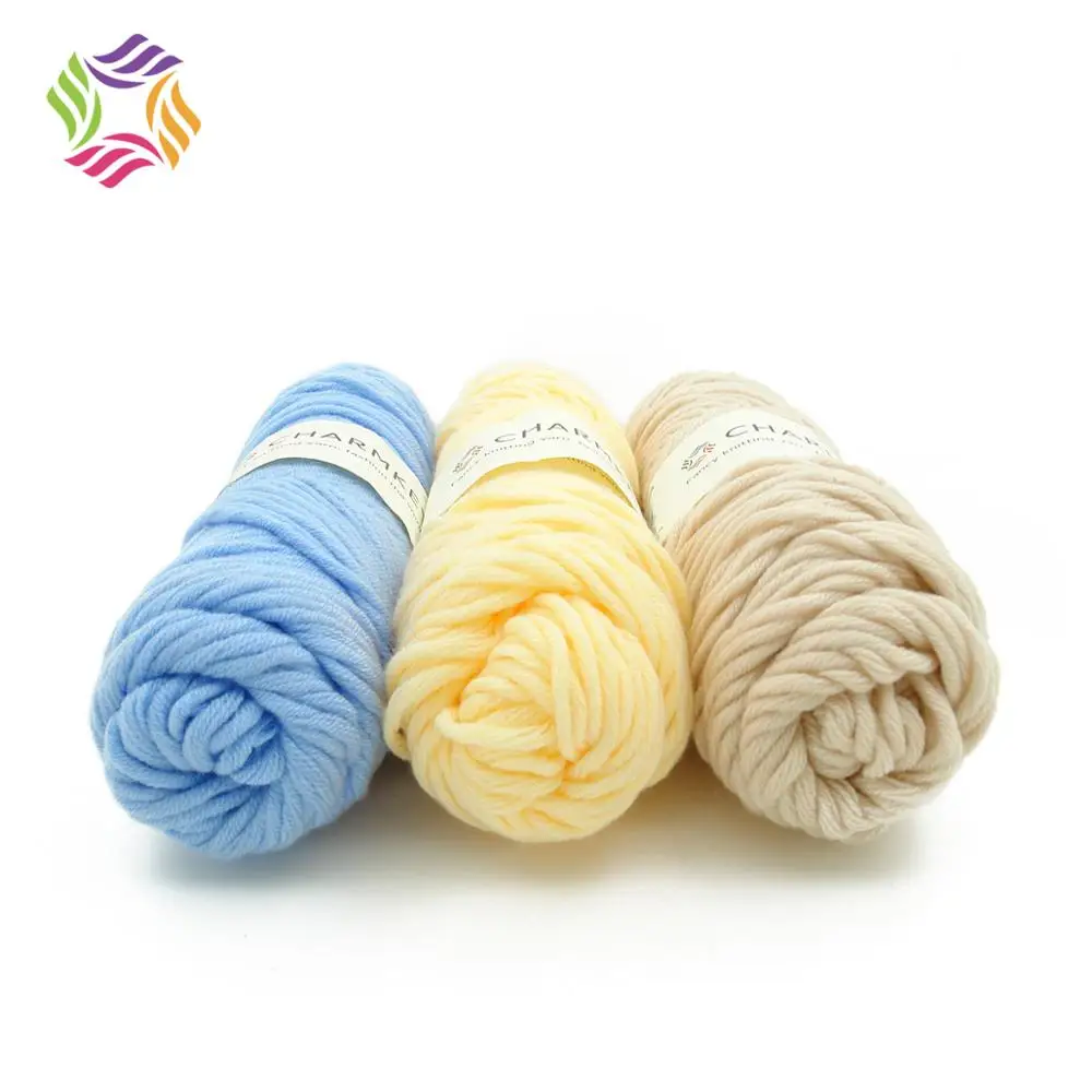Super Soft Charmkey 100%Acrylic Hand Knitting Yarn for Knitting Garment
