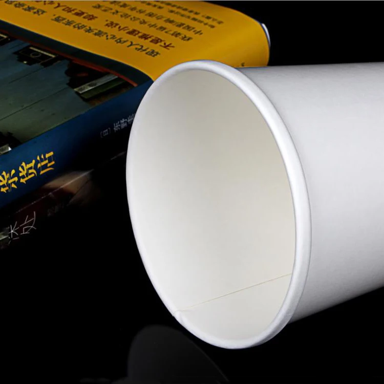 OEM logo white fast food takeaway double wall kraft disposable paper soup cup bowl with lid