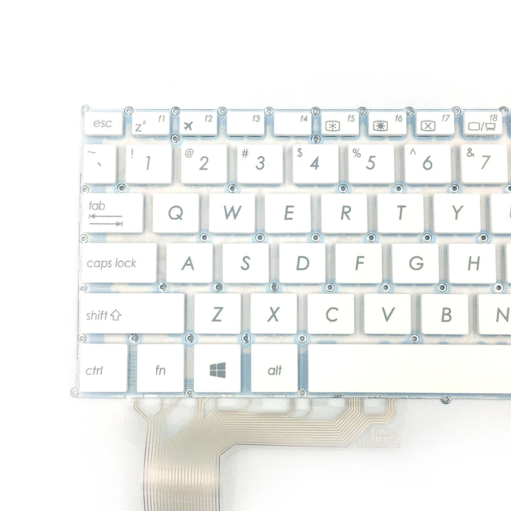 Original Brand White Color Keyboards for ASUS E202 US TP201S TP201SA X205TA X205T 0KNL0-1122US00 AEXK6U00010 Laptop Keyboard