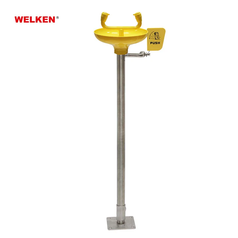 factory emergency wash ss304 ss316 emergency eyewash stations eye wash stand eyewash