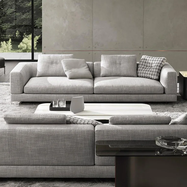 Couch modern sectional Sofa l shape Chaise Modern living room furniture corner sofa