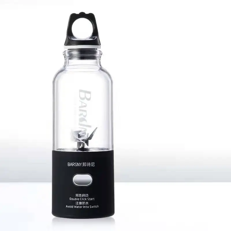 
New portable 6 blades 500ml plastic usb blender bottle joyshaker electric mini bingo juicer cup, fruit mixer,blender cup 