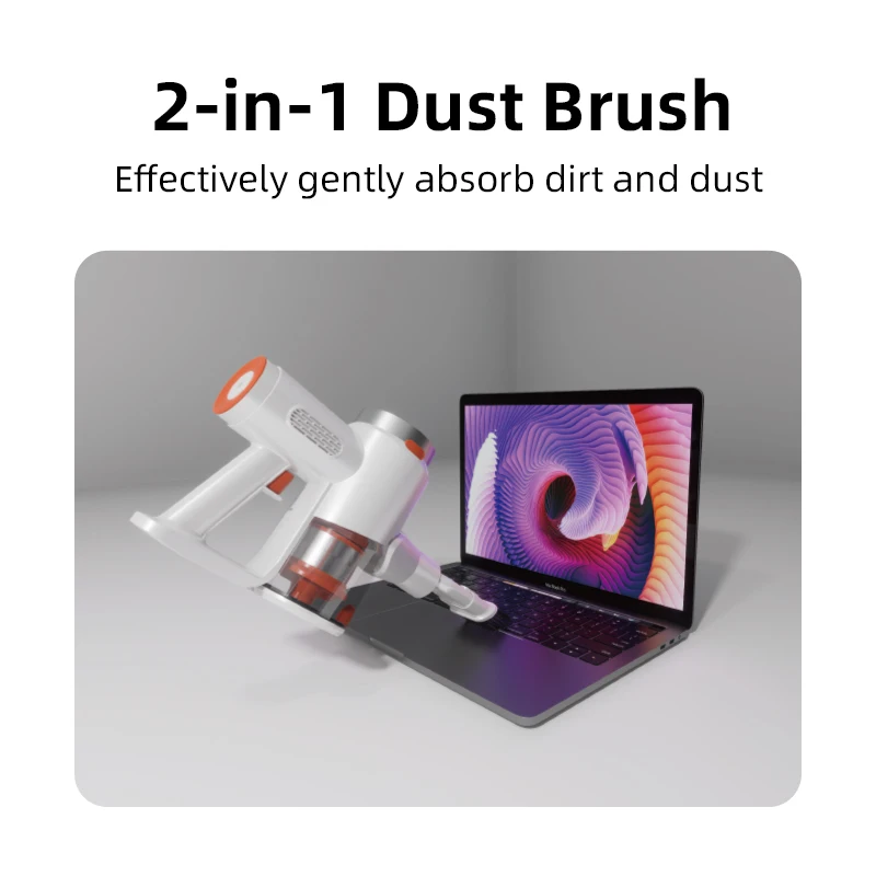Newly upgraded touch control screen 21000pa 250W Handheld cordless vacuum cleaner wireless stick vacuum
