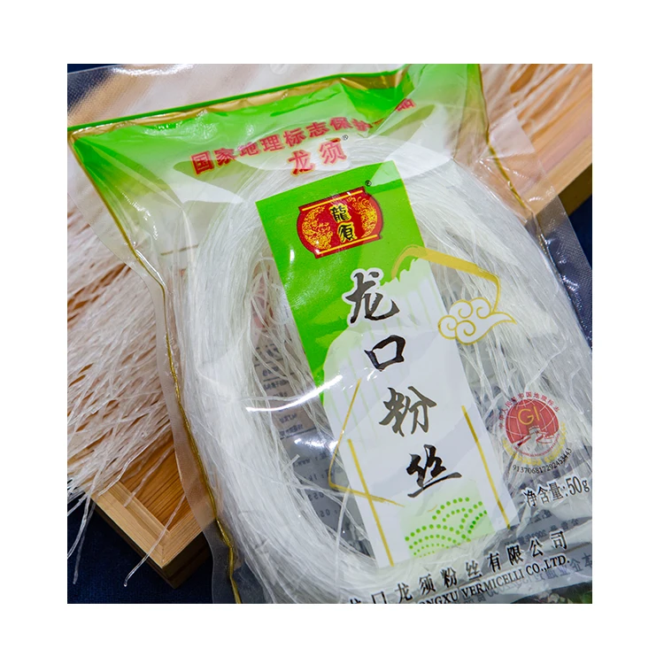 Factory Price Sales Clear White Longkou Dry Mung Bean Noodle Vermicelli
