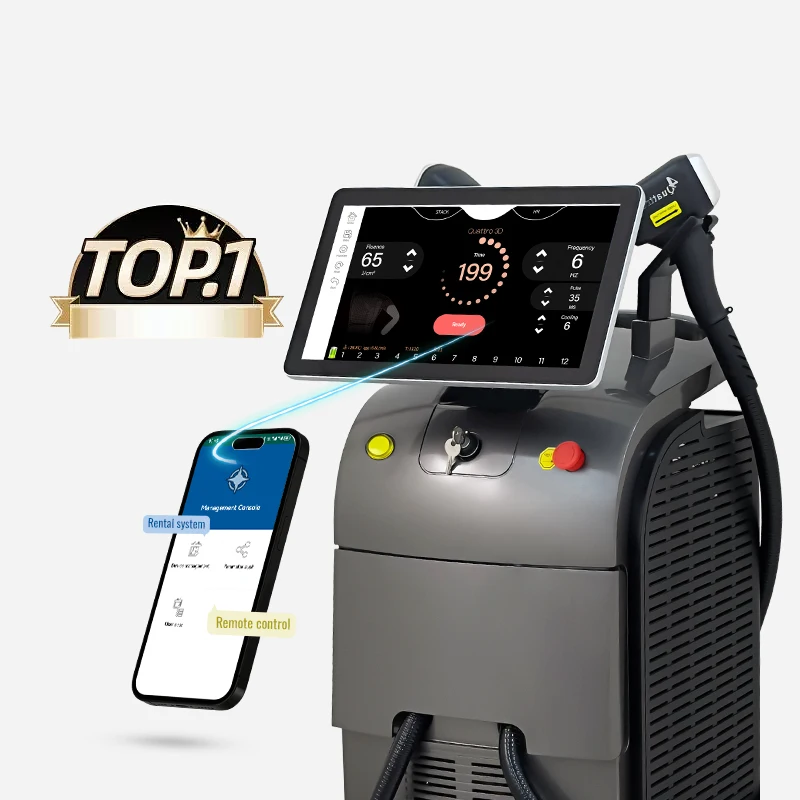 360 magneto optical permanent used 808 diode laser wax hair removal machine handle portable for rent hair removal